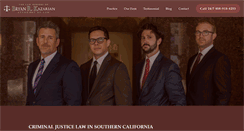 Desktop Screenshot of kazarianatlaw.com